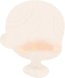 金のかけらのメイク