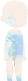 人魚のような鱗肌