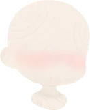冷えて赤らむ頬