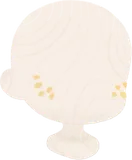 桜鱗の頬化粧