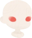 鮮やかな目張り風メイク