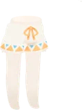 南国柄のショートパンツ