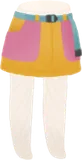 アウトドアスカート