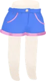 モモスカラーショートパンツ
