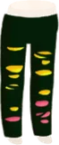カラフルなダメージパンツ