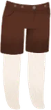 シンプルなハーフパンツ