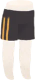 ライン入りショートボトムス