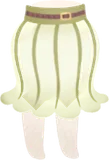 ボタニカルスカート