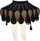 襞襟風スカート