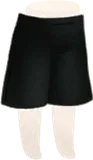 黒のハーフパンツ