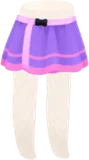 ガチャベルト付きスカート