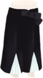 瞑想の黒い洋袴