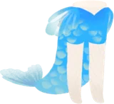 人魚の着ぐるみ・アクアブルー