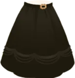 管理者のロングスカート