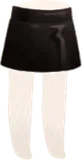 レザーミニスカート