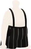 モノトーンサロペット