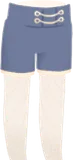 コルセットショートパンツ