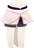 布飾り付きキュロット