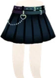 ロックなプリーツスカート