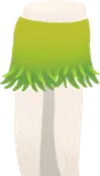 水草のようなフリンジボトムス