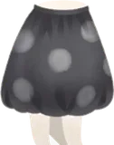 ハイライトドットスカート