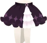 お嬢様のゴシックスカート
