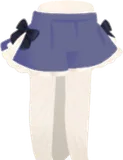 宝物の管理人のフリルキュロット