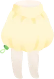 軽やかバルーンスカート