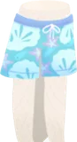 シェル柄ハーフパンツ