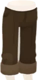 コーヒースキニーパンツ
