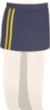 イエローラインスカート