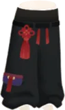 飾りの付いたゆったりパンツ