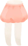 バルーンシンプルスカート
