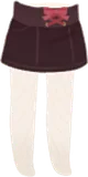 編み上げハイウエストスカート