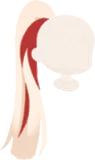 クールに束ねたポニテエクステ