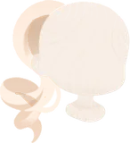 ふわふわに巻いたポニテエクステ