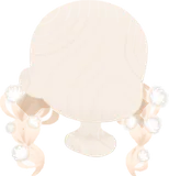 綿毛編み込みエクステ