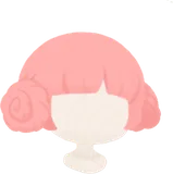 野苺ピンクロールヘア