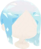 クリスタルの髪