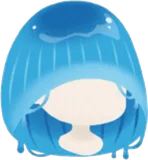 わいせいなブルーキノコヘア