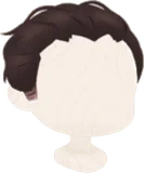 ビシッと決めた髪