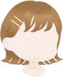 盛られたボブヘア