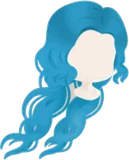 深海のロングヘア