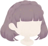 編み込みボブヘア