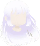 ふわりと風になびく髪