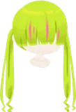 キャンパスグリーンツインテール