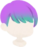 カラフルグミメッシュヘア