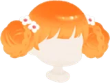 こんがりお団子ヘア