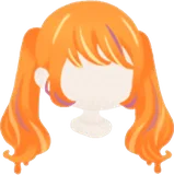 ハロウィンオレンジポップツイン