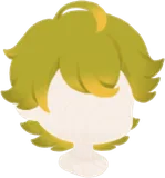 緑葉の短髪
